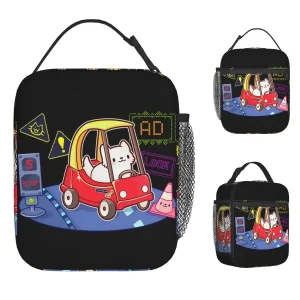 This Is The Last Thing You See Before You Die Lunch Bag For Women Deltarune Game Lunch Box Cooler Bag Thermal Tote Handbags