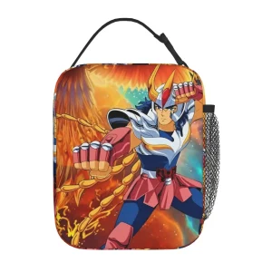 Ikki Fenix Saints Seiyas Insulated Lunch Bags Large Lunch Container Thermal Bag Tote Lunch Box College Picnic Men Women